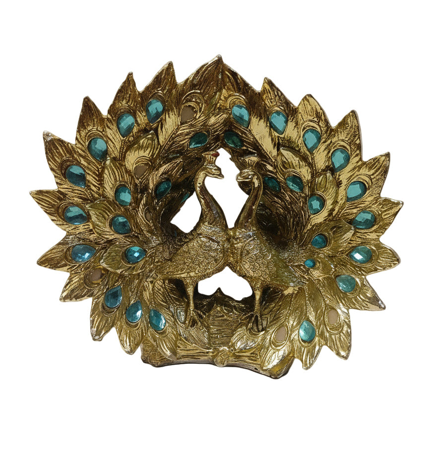 8643 peacock ceramic (9.5x10)