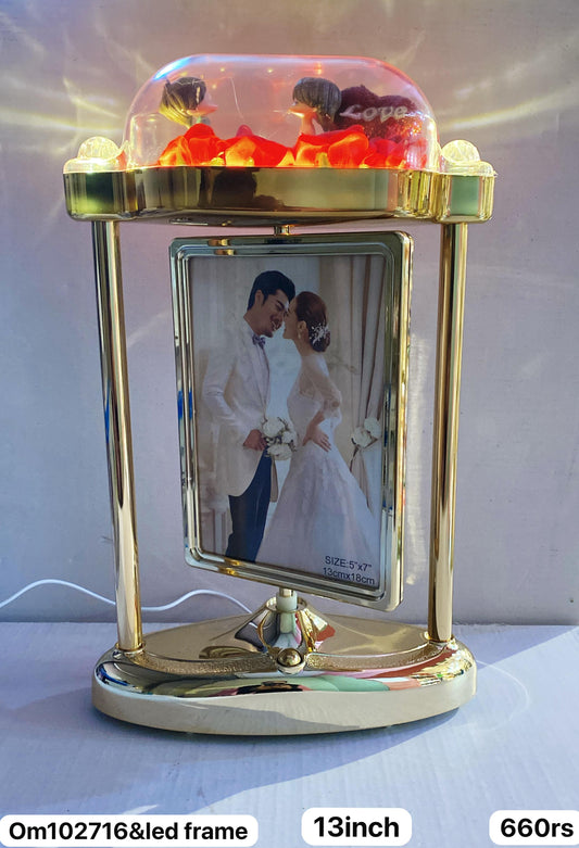 Om102716& led touch photo frame(13inch)